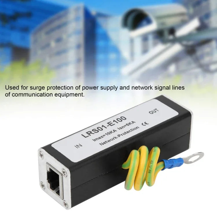 RJ45コネクタ ネットワーク監視ビデオ信号 雷サージ保護器, RJ45