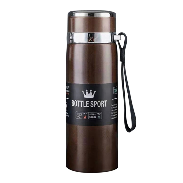 316 Stainless Steel Insulated Mug Large Capacity Vacuum Thermos Outdoor Portable Car Insulated Water Bottle, 800ml, 1000ml