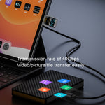 Type-C デジタルディスプレイ U字型アダプター 180度エルボー 140W 4.0アダプター, 180度エルボー