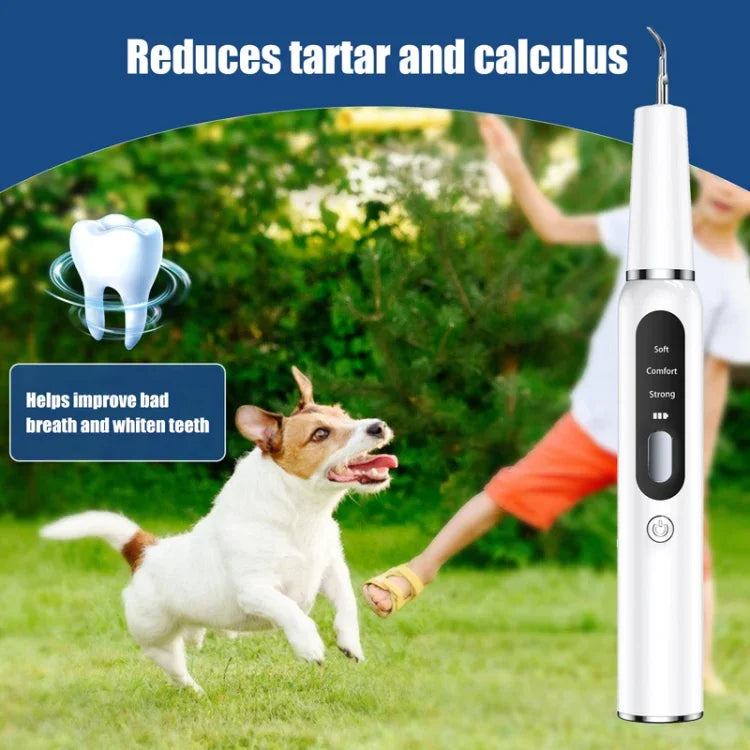 ペット用超音波歯クリーナー 犬用 電動歯磨きツール 自宅用歯科 歯石除去器