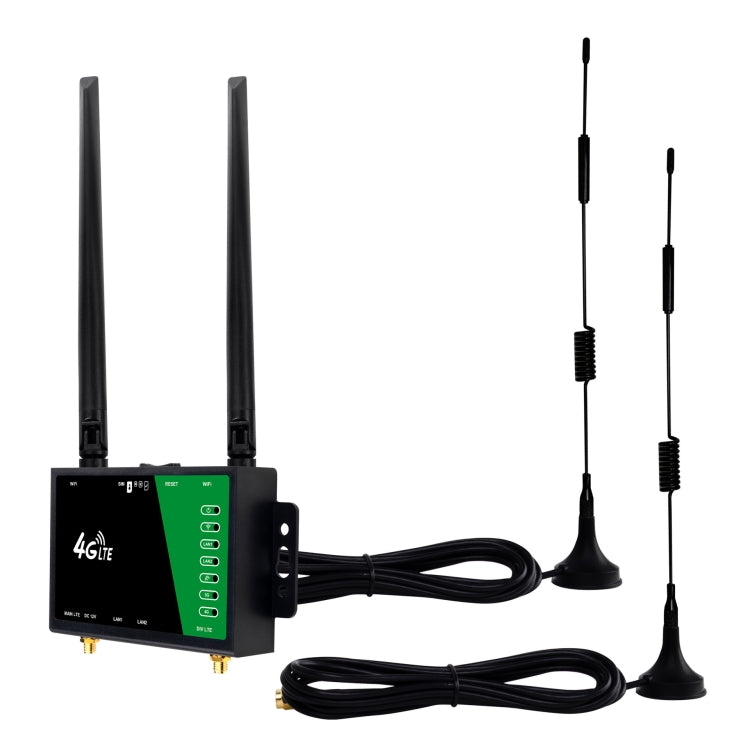 4G ワイヤレスプラグインルーター 着脱式延長アンテナ LTE監視ネットワーク WiFiホットスポット、EUプラグ、LT210B