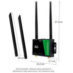 4G ワイヤレスプラグインルーター 着脱式延長アンテナ LTE監視ネットワーク WiFiホットスポット、EUプラグ、LT210B