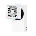 XBOX Series Sコンソール側面取り付け冷却ファンRGBカラ―ライトラジエーター、XBOX Series S用