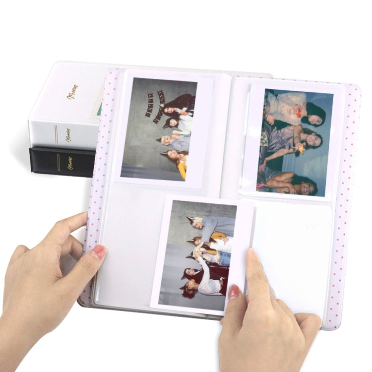 64ピース5インチ写真収納アルバム、ホワイト、ブラック、ライトブルー、ブラウン、グリーン、ピンク、ブルー、パープル