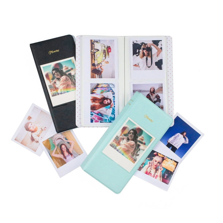 64ピース5インチ写真収納アルバム、ホワイト、ブラック、ライトブルー、ブラウン、グリーン、ピンク、ブルー、パープル