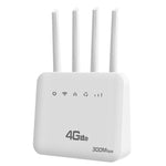 4G CPE WiFi6 プラグインワイヤレスルーター デュアルポートワイヤレスホットスポット、EUプラグ、ヨーロッパ・アジア・アフリカ向け