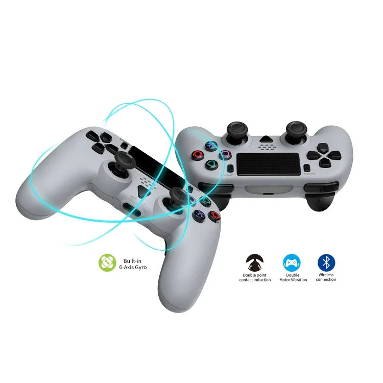 PS5 / PS5 Slim ワイヤレスBluetoothゲームコントローラー 内蔵6軸ジャイロ、ワイヤレス