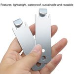 2pcs /Set Wire Twister T-Post Clamp Fence Wire Rope Winder