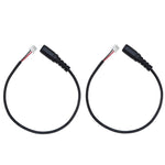 2個セット DC 5.5 x 2.1mm メスからXH2.54端子 マザーボード接続ケーブル