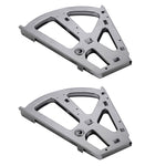 1pair Concealed Shoe Rack Cold Rolled Steel Flap Mounting Fittings, Single Layer Black, Single Layer Gray, Double Layer Black, Double Layer Gray, Three Layer Black, Three Layer Gray