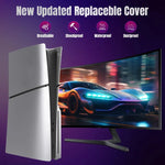 PS5 Slim交換用フェイスプレートシェル 取り外し可能保護ケース、ディスクエディションブラック、デジタルエディションブラック、ディスクエディションホワイト、デジタルエディションホワイト、ディスクエディショングレー、デジタルエディショングレー