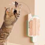 Cats Corner 自動氷クリームスクラバー ペット用マッサージブラシおもちゃ シンプルモデル、フェザーモデル、ペパーミントボールモデル