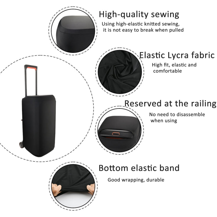 JBL Partybox Stage 310 / 320スピーカー用ライクラ防塵カバー 伸縮スリーブ、ライクラ防塵カバー