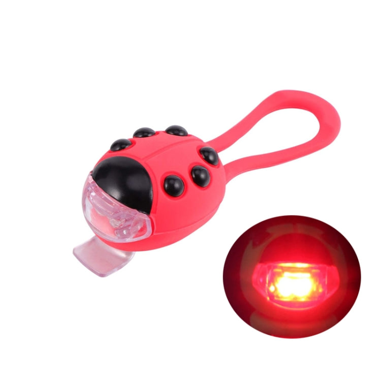 自転車用シリコンてんとう虫LEDヘッドライト