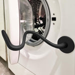 ユニバーサルフレキシブル磁気洗濯機ドアストッパーフロントロード洗濯機ドアプロップ、43mmブラック、43mmホワイト、66mmブラック、66mmホワイト