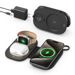 T5 3イン1 折りたたみ式磁気ワイヤレス充電器 Apple Watch / iPhone / AirPods対応