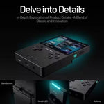 TRIMUI BRICKオープンソースポケットコンソール携帯型ワイヤレスBluetooth HDレトロアーケード、標準カードなし、64G、128G、256G