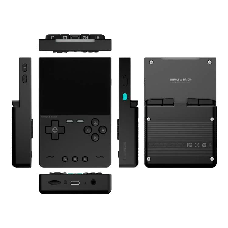 TRIMUI BRICKオープンソースポケットコンソール携帯型ワイヤレスBluetooth HDレトロアーケード、標準カードなし、64G、128G、256G