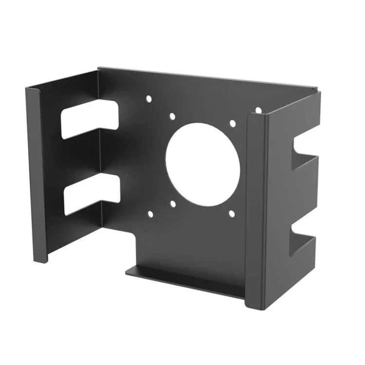 For Mac Studio Under Desk Metal Bracket Cooling Storage Wall Mount Stand