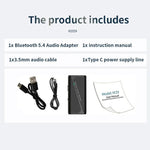 Bluetooth 5.4 オーディオ共通接地アイソレーター受信機 低干渉ノイズリデューサー、M29