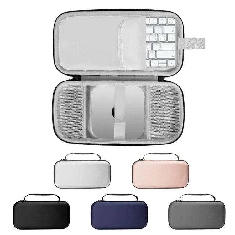 Mac Mini M4 / M4 Pro用 収納バッグ キャリングケース キーボード・マウス収納可能