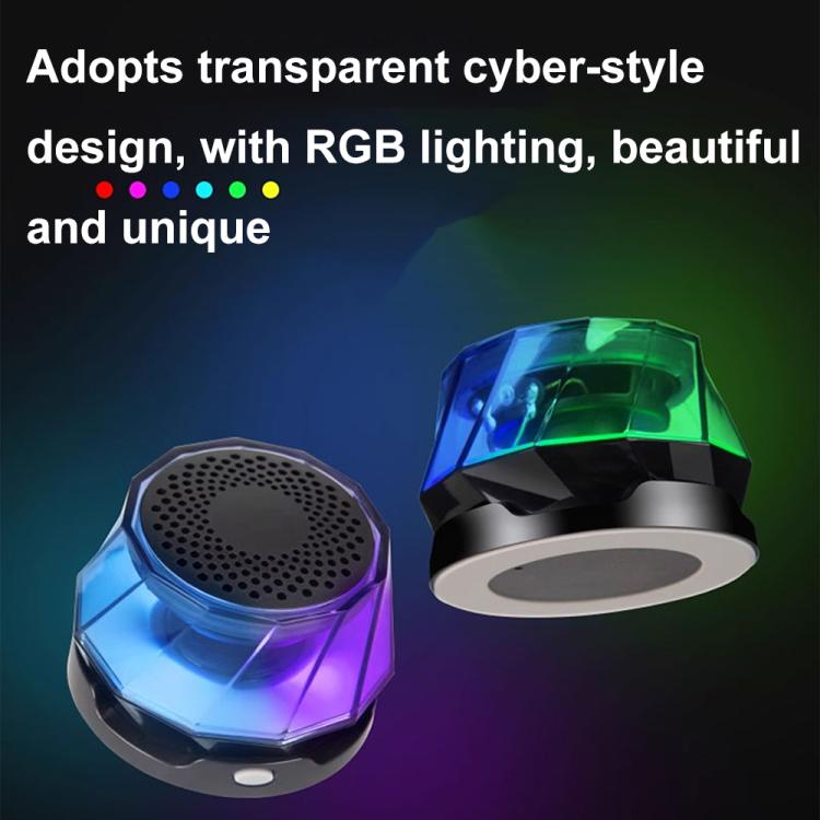 RK-C250 ポータブルRGB雰囲気ライト 磁気Bluetoothスピーカー ワイヤレス充電機能付き, RK-C250