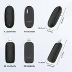 オリジナルCarplay 有線から無線ボックスアダプター 車接続Androidボックス、MINI SE X1AIR ブラック、MINI SE X2AIR ブラック