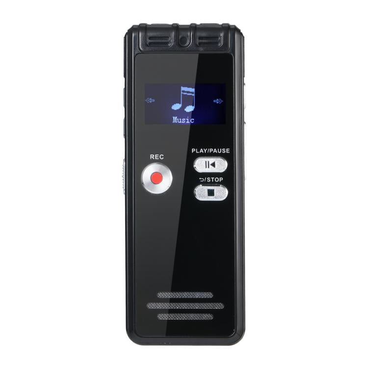 SK6 0.8インチLEDスクリーン インタビューレコーダー USB充電式 MP3プレーヤー、メモリなし、32GB