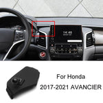 For Honda Left-hand Drive Car-Mounted Mobile Phone Navigation Holder Base, 04-07 Odyssey, 04-07 7th Generation Accord, 06-09 Civic, 07-11 CRV, 08-13 8th Generation Accord/11-12 Crosstour Center Console Knob, 08-13 8th Generation Accord/11-12 Crosstour ...