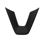 For Tesla Model 3 Car Modification Interior Carbon Fiber Steering Wheel Patch, Matte, Glossy