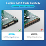 SATA3.0 アルミホイルシールド編組ケーブル 本体 コンピュータハードドライブ電源ケーブル, 0.5m