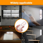 マグネット式 LED キャビネットライト モーションセンサー 充電式ランプ 20 LED 3色温度 A68-3A-11cm