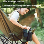 Naturehike アウトドア折りたたみハイバックムーンラウンジチェア キャンプ用背もたれチェア