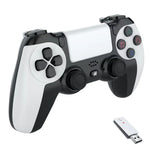 2.4Gデュアルモーター デュアル振動 6軸ワイヤレスゲームパッド PS4 / PS5 / Android / iOS / PC対応
