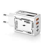 2A 2 USB+2 PD Type-C マルチポート携帯電話充電器