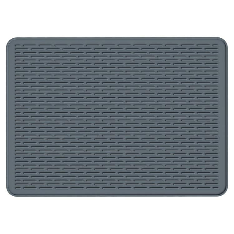 大型シリコーンコンロ保護マット キッチンカウンタードレイン汚れ防止パッド、71 x 50 x 0.3cm