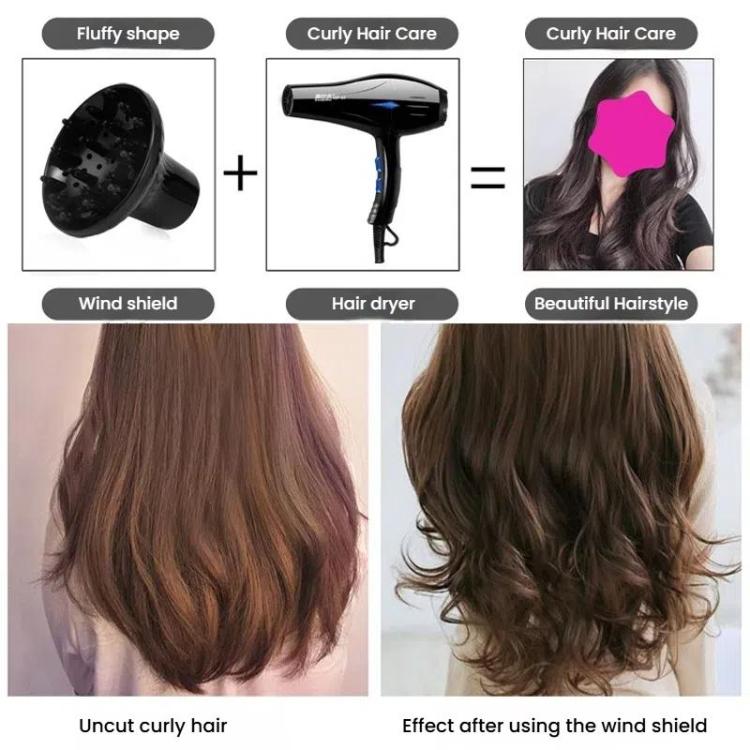 ヘアドライヤーディフューザーヘアサロンスタイリングヘアドライヤーカバーカール大型風フード