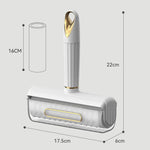 はがせるテープ 粘着ローラー 衣類用毛玉取り器、16cm ブルー、16cm ホワイト、16cm グリーン、24cm ブルー、24cm ホワイト、24cm グリーン