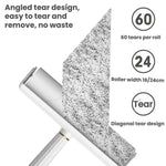 はがせるテープ 粘着ローラー 衣類用毛玉取り器、16cm ブルー、16cm ホワイト、16cm グリーン、24cm ブルー、24cm ホワイト、24cm グリーン
