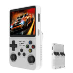 R36S レトロ携帯ゲーム機 Linuxシステム 3.5インチスクリーン シングルTFカード版 64G、128G