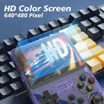 R36S レトロ携帯ゲーム機 Linuxシステム 3.5インチスクリーン シングルTFカード版 64G、128G