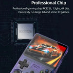 R36S レトロ携帯ゲーム機 Linuxシステム 3.5インチスクリーン シングルTFカード版 64G、128G