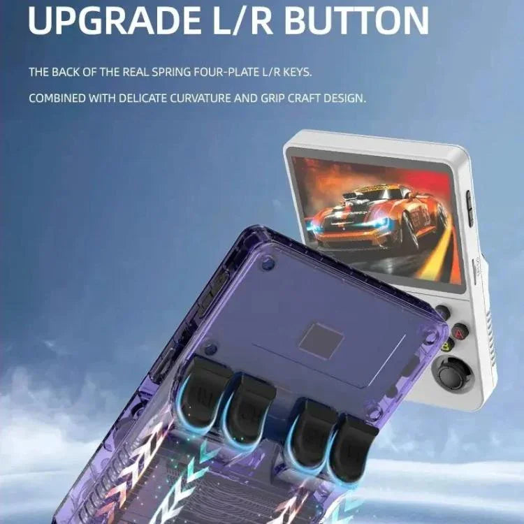 R36S レトロ携帯ゲーム機 Linuxシステム 3.5インチスクリーン シングルTFカード版 64G、128G