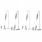 Acrylic Photo Frame Book Picture Plate Stand, 1set, 2sets