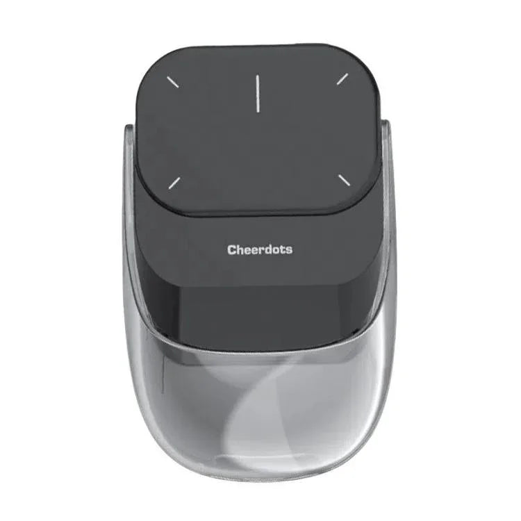 Cheerdots 2 スマート磁気分割エアマウス ワイヤレス充電 Bluetooth デュアルモードマウス, ブラックベーシック, ダークグレーベーシック, ブラック録音, ダークグレー録音