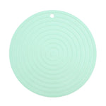 Food Grade Silicone Round Heat Insulation Mat Kitchen Anti-Scald And Anti-Slip Placemat