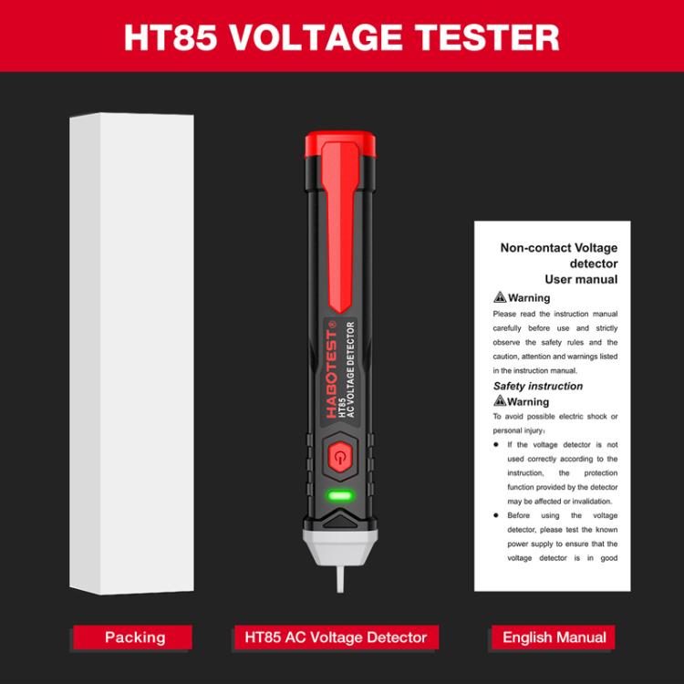 HABOTEST HT85 非接触式電気テスター AC電圧検出器、HT85
