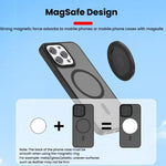 HEPAIL 101D-A 携帯電話用磁気セルフィーミラー Magsaef リアHD写真補助凸面鏡