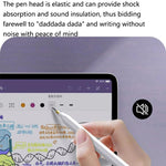 Apple Pencil 2 / 1用 弾性チップ ソフトプローブ 静音交換用ペン先、4B ホワイト、4B 透明、2B ホワイト、2B 透明、HB ホワイト、HB 透明