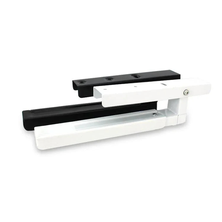 2個セット 伸縮折りたたみ式電子レンジ用ブラケット 炭素鋼 キッチン棚